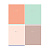 Тетрадь 48л., А5, клетка Greenwich Line "One color. Pastel", матовая ламинация, 70г/м2