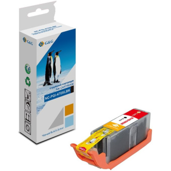 Картридж струйный G&G PGI-470XLBK чер. для Canon MG5740/MG6840/MG7740
