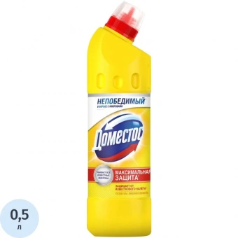 Средство для сантехники DOMESTOS универсальное Лимонная свежесть 500 мл