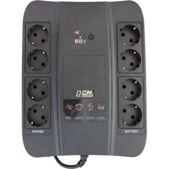 ИБП Powercom SPIDER SPD-1000U 1000VA / 550W, Tower, Schuko, USB