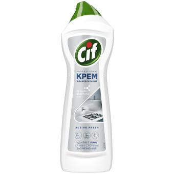 Чистящее средство крем 750 мл, CIF PROFESSIONAL "Active Fresh"
