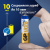 Батарейки КОМПЛЕКТ 4 шт., GP Ultra Plus, AAA (LR03, 24А), алкалиновые, мизинчиковые, блистер, 24AUP-