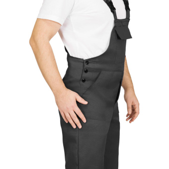 Костюм рабочий летний муж. л16-КПК с СОП сер/крас (р.64-66) 170-176