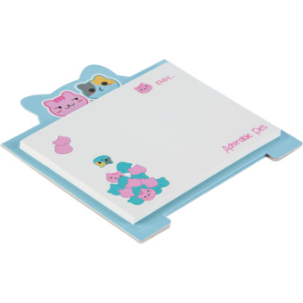 Стикеры с клеевым краем M&G Adorable Pet, 76x100 мм, 40 л, в ассортименте