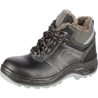 Ботинки Профи NEW ПУ/ТПУ с МП, шерст. мех (р.47) (мод. 71 МПШ)