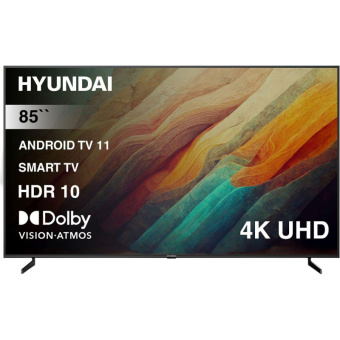 Телевизор Hyundai H-LED85BU7007, UHD, смарт (Android TV)