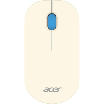 Мышь компьютерная ACER OMR205/1200dpi/беспроводная/USB/белый/голубой