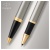 Набор Parker "IM Brushed Metal GT": ручка шариковая, 1,0мм и ручка-роллер, 1,0мм, подарочная упаковк