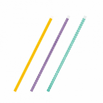 Закладки-ляссе фактурные для книг А5 (длина 28 см) "ФАНТАЗИЯ", клейкий край, 3 ленты, ПИФАГОР, 11297