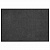 Коврик придверный 80х120 см, СЕРЫЙ, влаго-грязезащитный, 430 г/м2, ребристый, ЛЮБАША СТАНДАРТ, 701037