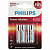 Батарейки алкалиновые "мизинчиковые" КОМПЛЕКТ 4 шт., PHILIPS Power Alkaline, ААА (LR03,15А), блистер, Б0062736