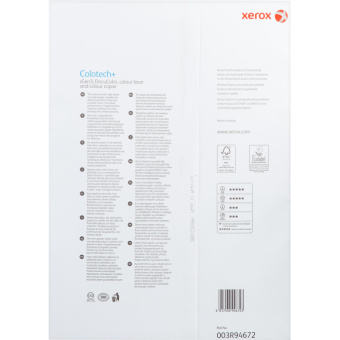 Бумага для цв.лазер.печ. Xerox Colotech + ( A3, 250 г/кв.м, 250)