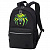 Рюкзак BRAUBERG FASHION CITY универсальный, 2 отделения, Green Spider, черный, 46х31х15 см, 273839