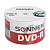 Диски DVD-R SONNEN 4,7 Gb 16x Bulk (термоусадка без шпиля), КОМПЛЕКТ 50 шт.