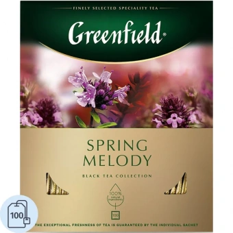 Чай черный Greenfield Spring Melody фольгир.100 пак