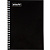 Бизнес-тетрадь А5 80л  ATTACHE, спираль, черный, блок 60г, обложка 215г