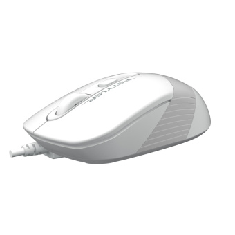 Мышь компьютерная A4Tech Fstyler FM10S белый/серый 1600dpi/USB/4but