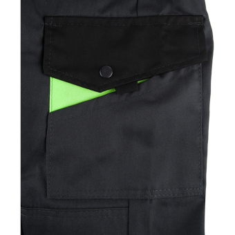 Полукомбинезон муж л27-ПК т.сер/черн 52-54/182-188