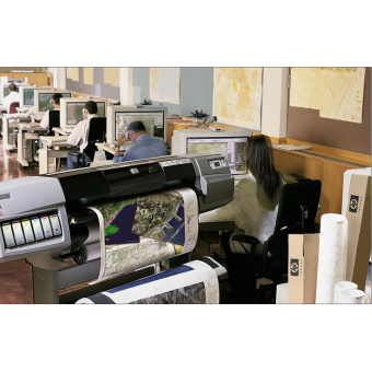 "Бумага широкоформатная C6035A HP BrightWhiteInkJet Paper 90g 24""/610mmx45.7m"
