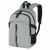 Рюкзак HEIKKI CHOICE (ХЕЙКИ) универсальный, 2 отделения, багажная лента, серый, 42х32х13 см, 272538