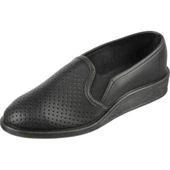 Спец.обувь Сабо Таня жен.нат.кожа чёрные(р.41)(265) (55-01)