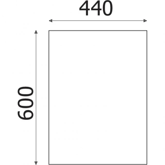 СпецМеб PT Арго Крышка А-707.60 к тумбе АТ-07 бук