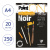 Скетчбук - альбом для смешанных техник 20л., А4, на склейке Clairefontaine "Paint'ON Noir", 250г/м2,