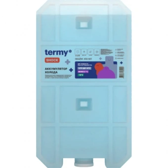 Аккумулятор холода Termy Shock 17.3х3.2х9.7 см 429 г