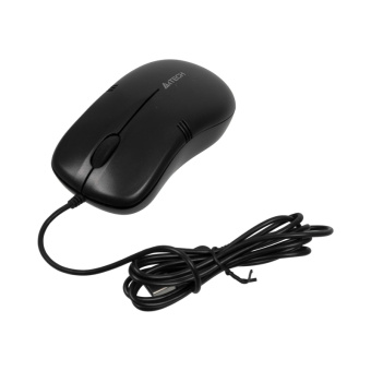 Мышь компьютерная A4Tech OP-560NUS черный (1200dpi) silent USB/3but