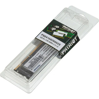 Модуль памяти Patriot DDR4 16GB 2666MHz PC4-21300 CL19(PSD416G26662S)