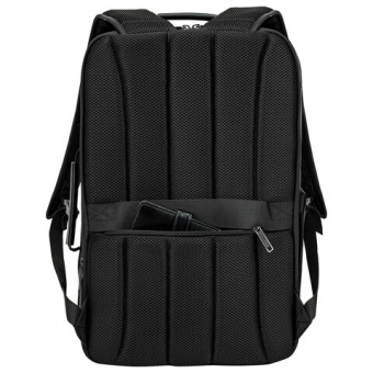 Рюкзак-сумка HEIKKI PRIORITY (ХЕЙКИ) с отделением для ноутбука, 2 отделения, черный, 45x31x15 см, 27