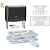 Штамп самонаборный Colop Printer C60-Set-F пластиковый 9 строк 37х76 мм