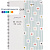 Тетрадь общая Kroyter А4,80л,клетка, спираль, Kroyter Flowers 2 диз,65253