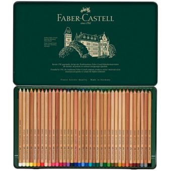 Пастельные карандаши Faber-Castell "Pitt Pastel" 36цв., метал. коробка