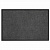 Коврик придверный 60х90 см, СЕРЫЙ, влаго-грязезащитный, 430 г/м2, ребристый, ЛЮБАША СТАНДАРТ, 701035