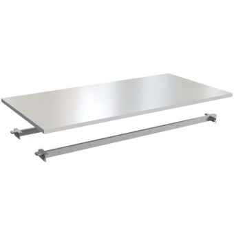 Столешница MO_STEEL одинарная 11140 белый Ш1400