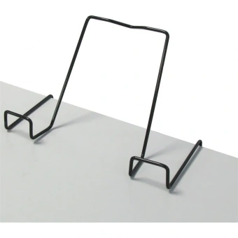 Подставка для книг ГЛОБУС металлическая (черная)