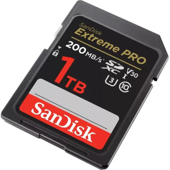 Карта памяти SanDisk ExtremePRO SDXC RescuePRO/1TB/черн(SDSDXXD-1T00-GN4IN)