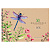 Альбом для рисования 24л., А4, на гребне ArtSpace "Цветы. Dragonfly and flowers"
