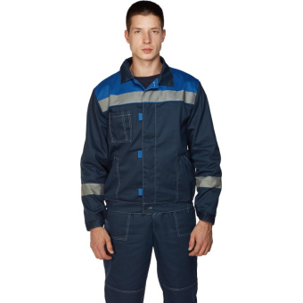 Костюм рабочий летний муж. л20-КПК син/вас (р.60-62) 182-188 (Арсенал-СП)