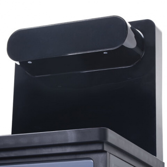 Кулер для воды с чайником SONNEN TBE-01 Tea Bar, напольный, ОХЛАЖДЕНИЕ ЭЛЕКТРОННОЕ, сенсорное управление, пульт ДУ, дисплей, шкафч