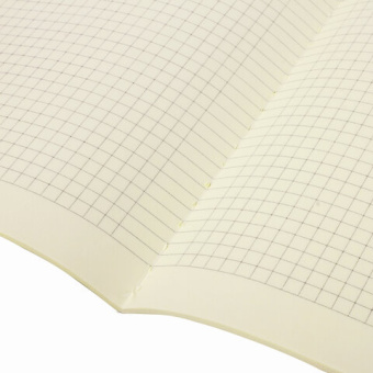 Тетрадь 40 л. в клетку обложка SoftTouch, фольга, бежевая бум. 70 г/м2, сшивка, А5 (147х210 мм), FAI