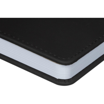 Ежедневник недатированный Attache Velvet искусственная кожа A4 136 листов черный (210x300 мм)