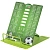Подставка для книг и учебников BRAUBERG KIDS mini "Football" с таблицей умножения, регулируемый угол наклона, металлическая, 23896