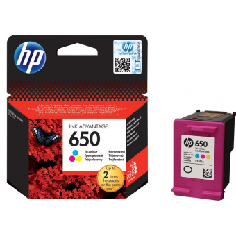 Картридж струйный HP 650 CZ102AE цв. для DJ Ink Advantage 2515/3515