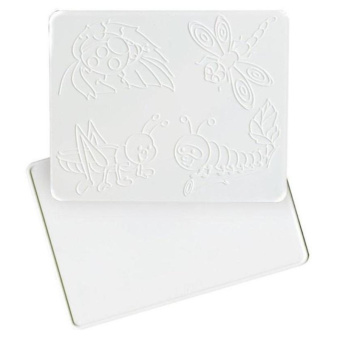 Доска для лепки доска 1,А5,с рельефным трафаретом