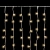 Гирлянда светодиодная ДОЖДЬ 2х1,5м, IP44 150LED Теп бел, 10LED 235-516