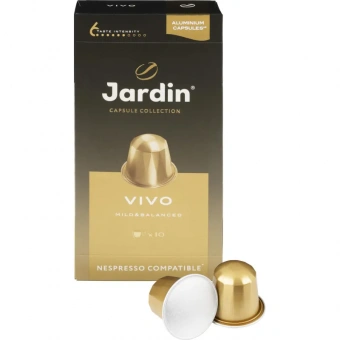 Капсулы для кофемашин Jardin Vivo, 10x5г.
