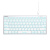 Клавиатура A4Tech Fstyler FX61 белый USB slim LED (FX61 WHITE)