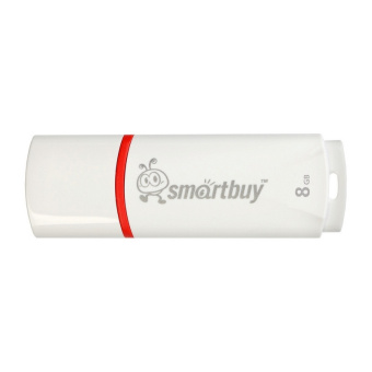 Флеш-память Smartbuy 8GB Crown White